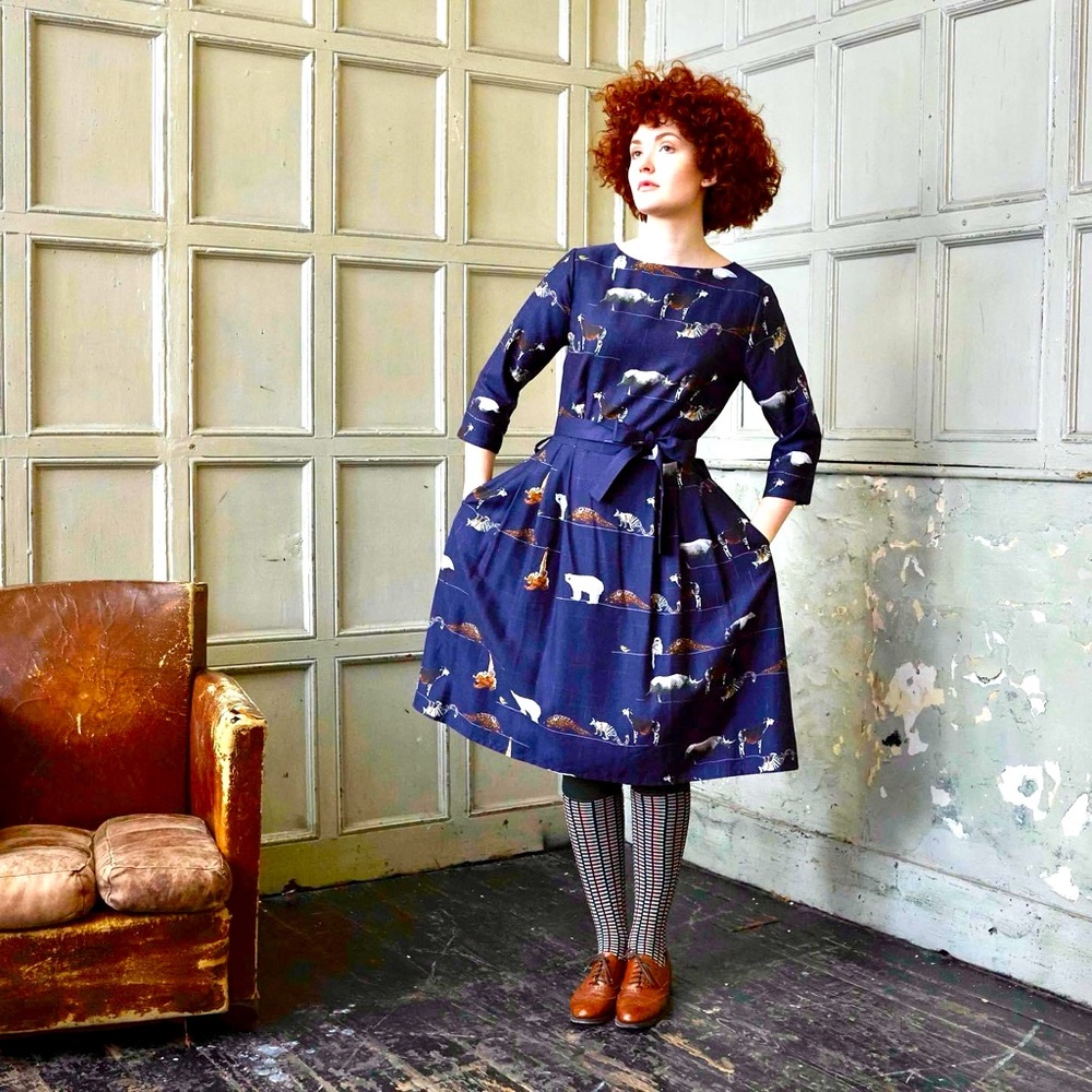 Palava Endangered Species Beatrice Dress US 12/UK 16